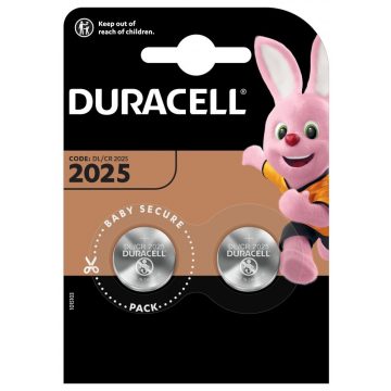 Duracell Litijeva gumbasta baterija CR2025 2 kom