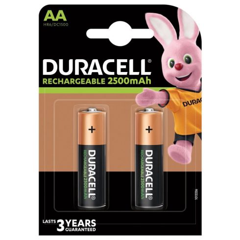 Duracell punjiva baterija 2500mAh 2 kom (AA)