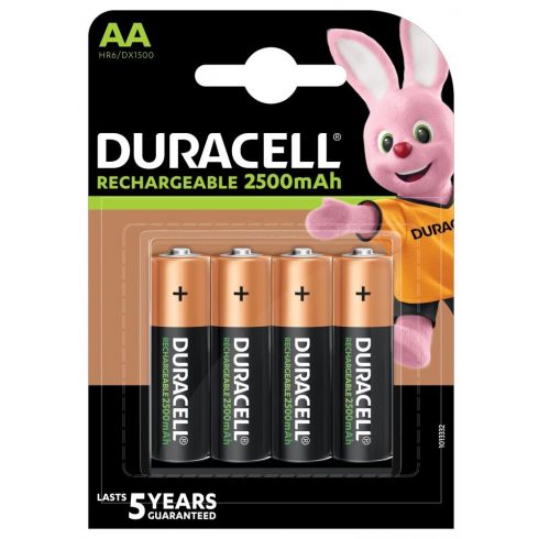 Duracell punjiva baterija 2500mAh 4 kom (AA)