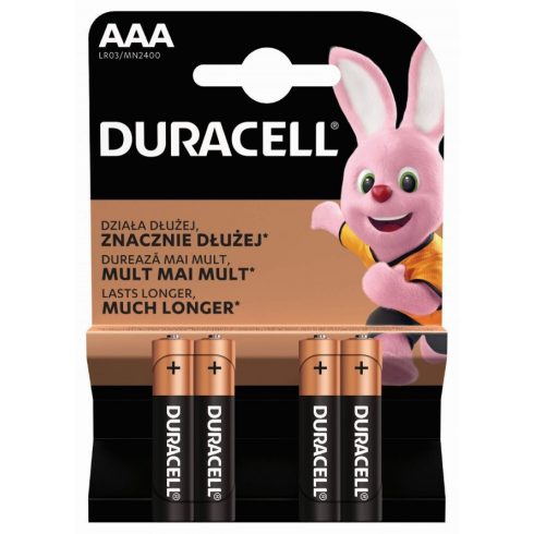 Duracell Basic alkalna baterija 4 kom (AAA)