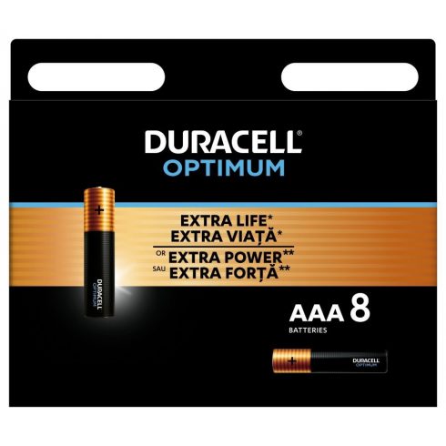 Duracell Optimum alkalna baterija 8 kom (AAA)