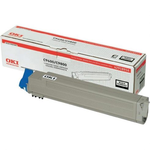 OKI original toner kaseta 42918916/ C9600/ C9650/ C9800/ C9850/ C9800 GA/ C9800 GA MFP/ C9800 MFP/ 15000 stranica/ Crni