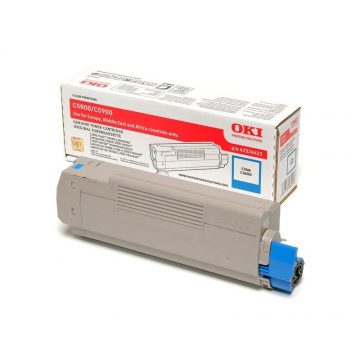   OKI original toner kaseta 43324423/ C5550 MFP/ C5800/ C5900/ 5000 stranica/ Cyan