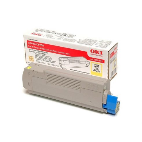 OKI originalni toner uložak 43381905/ C5600/ C5700/ 2000 stranica/ žuti