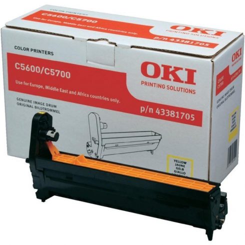 OKI originalni slikovni cilindar za žuti toner za C5600/5700 (20.000 stranica)