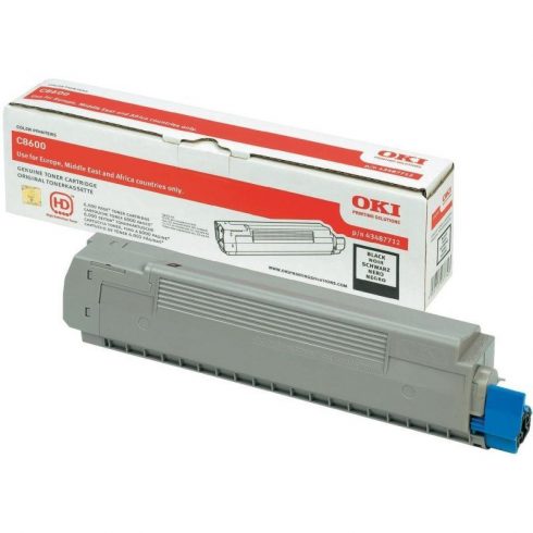 OKI original toner kaseta 43487712/ C8600/ C8800/ 6000 stranica/ crna