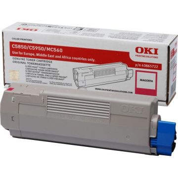   OKI original toner kaseta 43865722/ C5850/ C5950/ MC560/ MC560n/ MC560dn/ 6000 stranica/ magenta