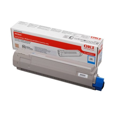 OKI original toner kaseta 44059211/ MC860/ 10.000 stranica/ cijan