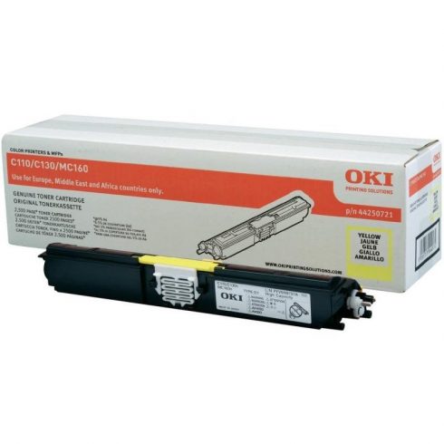 OKI original toner kaseta 44250721/ C110/ C130/ 2500 stranica/ žuti