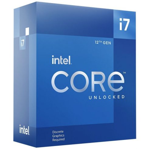 INTEL Core i7-12700KF / Alder Lake / LGA1700 / max 5.0GHz / 12C/20T / 25MB / 125W TDP / BOX bez hladnjaka.