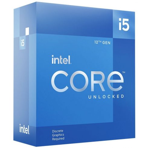 INTEL Core i5-12600KF / Alder Lake / LGA1700 / max 4.9GHz / 10C/16T / 20MB / 125W TDP / BOX bez hladnjaka.