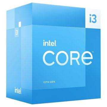   INTEL Core i3-13100 / Raptor Lake / LGA1700 / maks. 4,5 GHz / 4C/8T / 12 MB / 60 W TDP / BOX