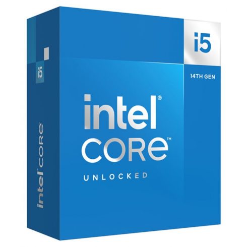 INTEL Core i5-14600K / Raptor Lake R / LGA1700 / maks. 5,3GHz / 6P+8E/20T / 24MB / 125W TDP / UHD 770 / BOX