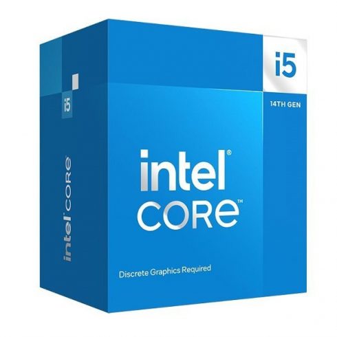 INTEL Core i5-14400F / Raptor Lake R / LGA1700 / max 4.7GHz / 6P+4E/16T / 20MB / 65W TDP / bez VGA / BOX.