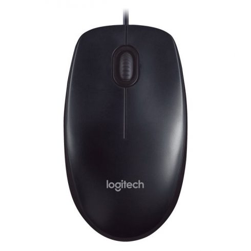 Logitech miš M90/ Žičani/ Optički/ 1000dpi/ USB/ Crni