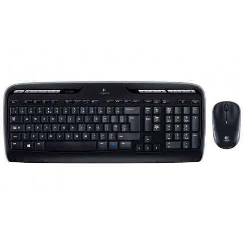 Logitech tipkovnica i miš set MK330/ bežični/ 2.4GHz/ USB prijemnik/ US/ crni