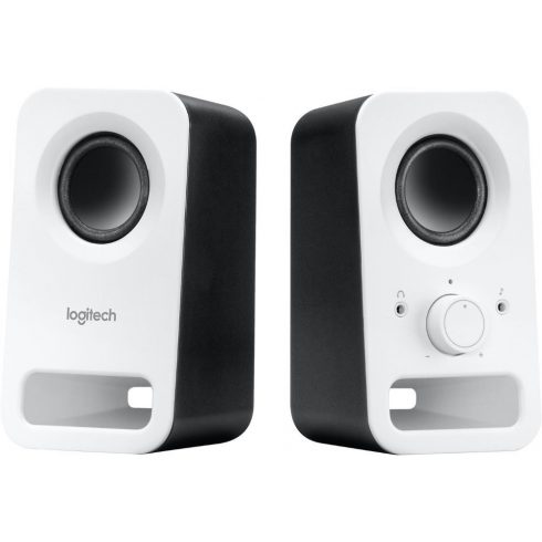 Logitech repro Z150 multimedijski zvučnici/ 2.0/ 3W/ 3.5mm jack/ Snjeguljica-bijela