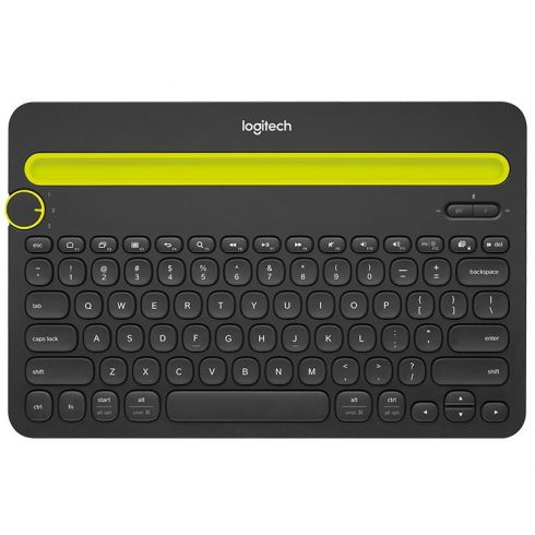 Logitech tipkovnica K480/ bežična/ Bluetooth/ američka (američka)/ crna