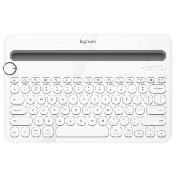   Logitech tipkovnica K480/ Bežična/ Bluetooth/ US (American)/ Bijela