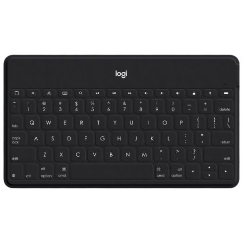 Logitech tipkovnica Folio Keys-To-Go/ Bluetooth/ UK/ crna