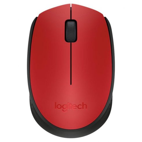 Logitech miš M171/ Bežični/ Optički/ 1000dpi/ USB prijemnik/ crveni