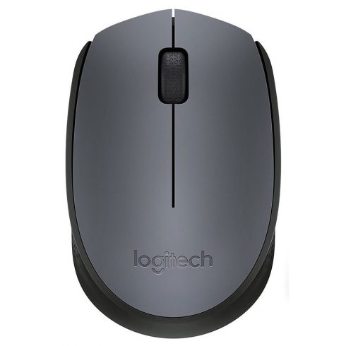 Logitech miš M170/ Bežični/ Optički/ 1000dpi/ USB prijemnik/ Sivi