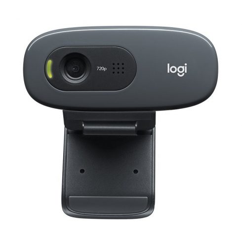 Logitech HD web kamera C270/ 1280x720/ 3MPx/ USB/ siva