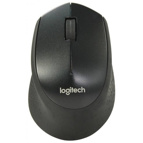 Logitech miš M330 Silent Plus/ bežični/ 3 gumba/ 1000dpi/ USB/ crni