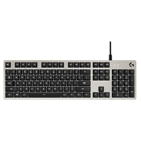 Logitech gaming tipkovnica G413/ mehanička/ Romer-G/ USB/ US raspored/ Srebrna