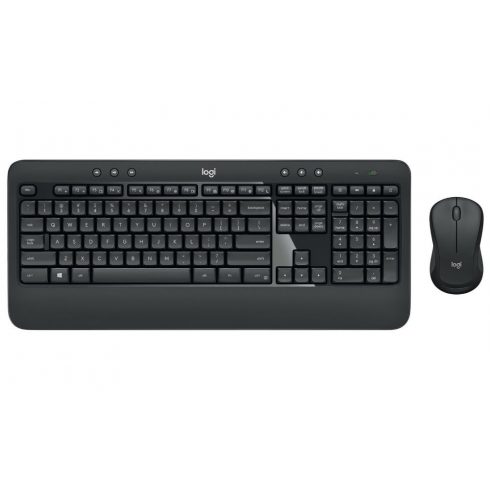 Logitech tipkovnica i miš set MK540 ADVANCED/ bežični/ 2.4GHz/ USB prijemnik/ US/ crni