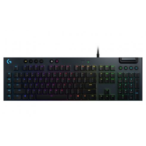 Logitech gaming tipkovnica G815 LIGHTSYNC RGB/ mehanička/ GL taktilna/ USB/ US raspored/ Carbon