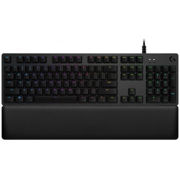   Logitech gaming tipkovnica G513 LIGHTSYNC RGB/ mehanička/ GX Brown/ USB/ US raspored/ Carbon