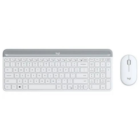 Logitech tipkovnica i miš set MK470/ bežični/ 2.4GHz/ USB prijemnik/ US/ bijeli