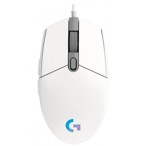 Logitech gaming miš G102 LIGHTSYNC/ optički/ 6 tipki/ 8000dpi/ USB/ bijeli