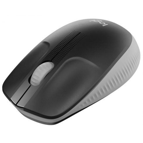 Logitech miš M190/ optički/ bežični/ USB/ 3 gumba/ sivi/ 1000dpi