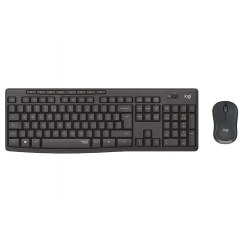 Logitech set MK295/ Bežična tipkovnica + miš/ 2.4GHz/ USB prijamnik/ CZ/ grafit