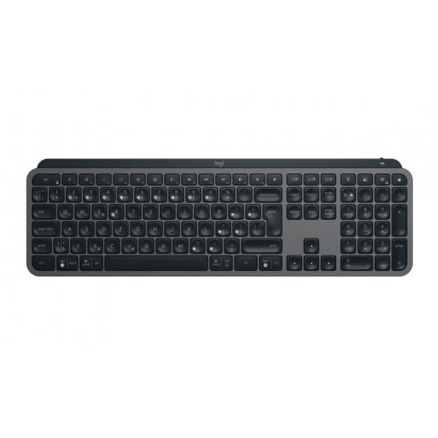 Logitech tipkovnica MX Keys S/ bežični/ Bluetooth/ USB-C/ CZ-SK raspored/ grafit