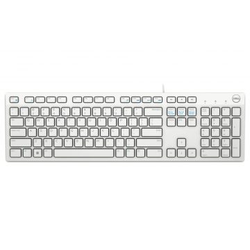   DELL tipkovnica KB216/ multimedijska/ UK/Irska / USB/ žična/ bijela