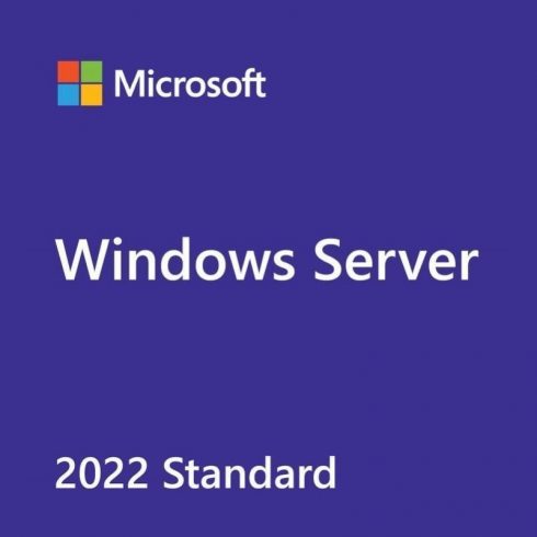 DELL MS Windows Server 2022 Standard/ ROK (Reseller Option Kit)/ OEM/ za max 16 CPU jezgri/ max 2 virtualna poslužitelja