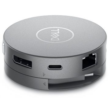   DELL mobilni adapter DA310/ USB-C/ na HDMI/ DisplayPort/ VGA/ Ethernet RJ-45/ 2x USB 3.0/ port replikator