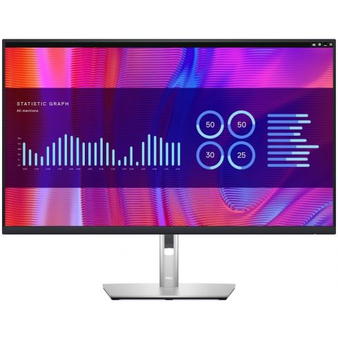 DELL P3223DE Professional/ 32" LED/ 16:9/ 2560x1440/ 1000:1/ 5ms/ IPS/ DP/ HDMI/ USB-C/ 4x USB/ RJ45/ 3Y Basic na licu mjesta