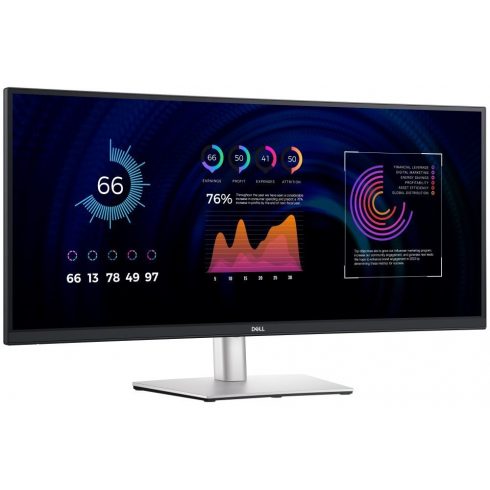 DELL P3424WE/ 34" zakrivljeni/ 21:9/ 3440 x 1440/ WQHD/ 1000:1/ 8ms/ IPS/ DP/ HDMI/ USB-C / 4x USB/ RJ45/ 3Y Osnovni uklj.