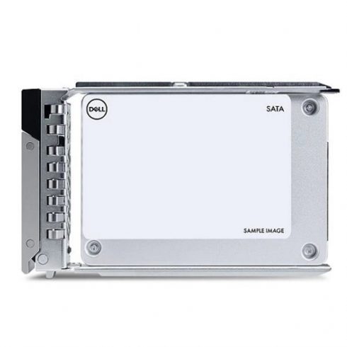 DELL disk 480GB SSD/ SATA Intenzivno čitanje/ ISE/ 6Gbps/ 512e / 2.5" ve 3.5" ram./ kabelski/ pro PowerEdge T150, T140