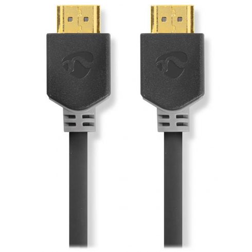 NEDIS High Speed HDMI 2.0 kabel s Ethernetom/ 4K@60Hz/ pozlaćeni HDMI-HDMI konektori/ antracit/ kutija/ 10m