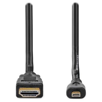   NEDIS High Speed HDMI 1.4 kabel s Ethernetom/ 4K@30Hz/ pozlaćeni HDMI-micro HDMI konektori/ crni/ box/ 2m