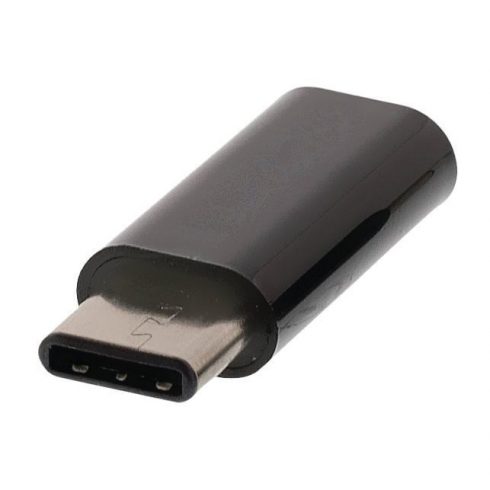 NEDIS USB 2.0 adapter/ Type-C utikač - Micro B utičnica/ crna