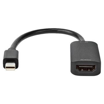   NEDIS redukcioni kabel/ Mini DisplayPort utikač - HDMI utičnica/ crni/ blister/ 20 cm