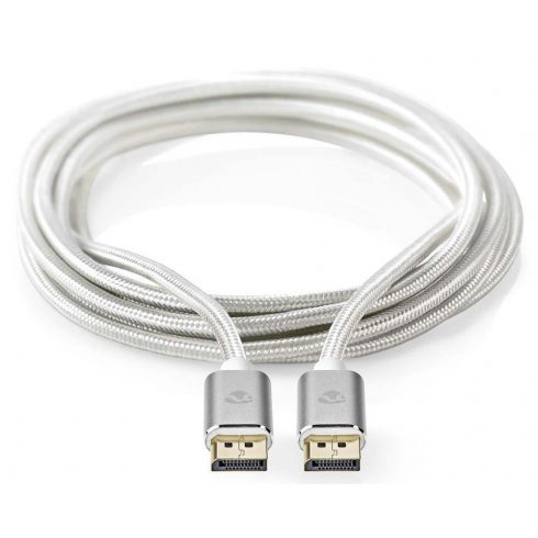 NEDIS PROFIGOLD Displayport kabel/ DisplayPort utikač - DisplayPort utikač/ pamuk/ srebrni/ BOX/ 2m