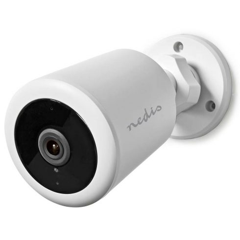 NEDIS IP kamera/ bullet/ Full HD 1080p/ 2Mpx/ leća 4 mm/ IP65/ noćni vid/ mrežno napajanje/ 12 V adapter/ bijela