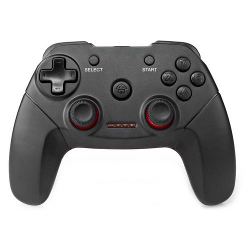 NEDIS gamepad/ bežični/ za PC/ broj tipki 11/ nano USB/ crn